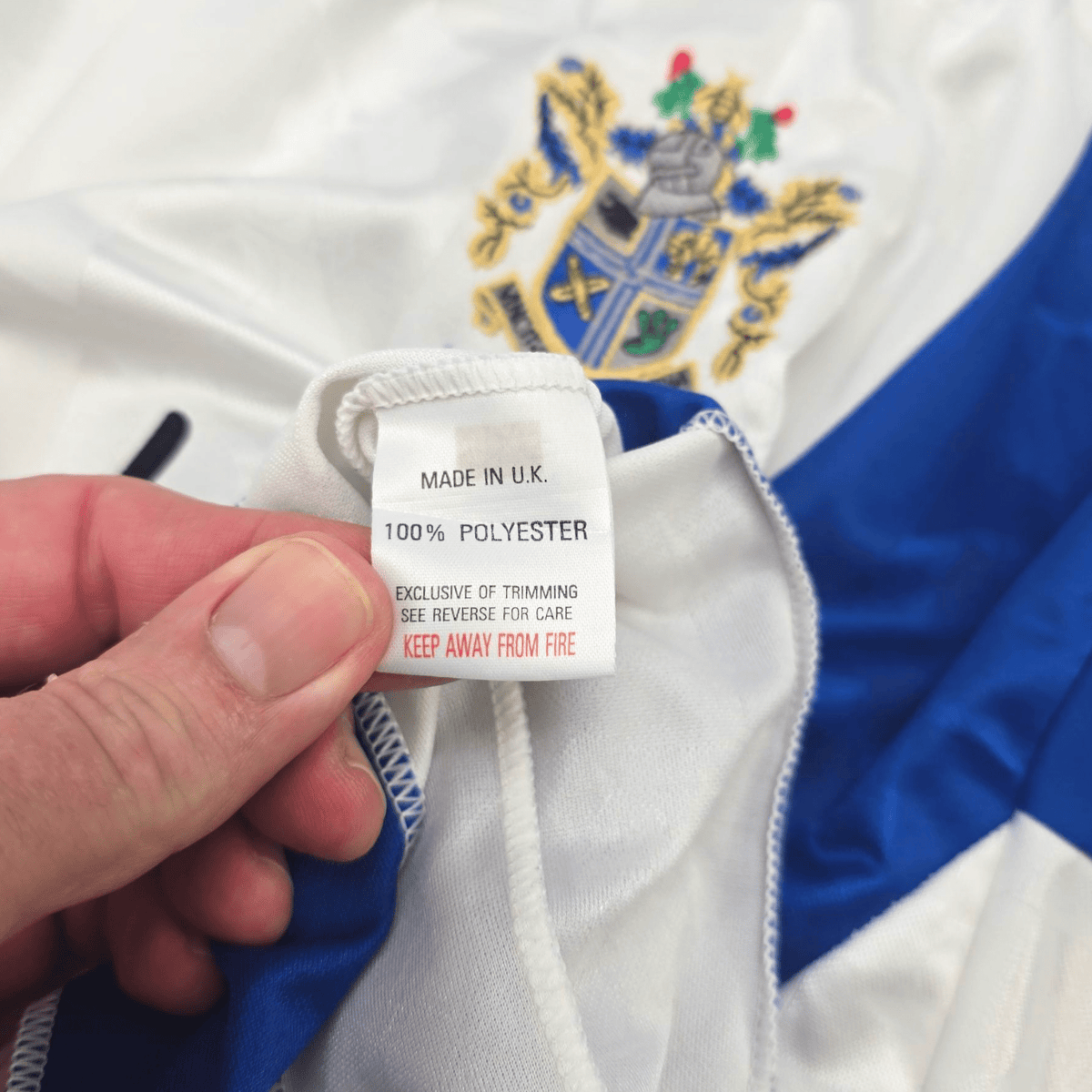 1999/01 Bury FC Home Football Shirt (L) Diadora - Football Finery - FF301322