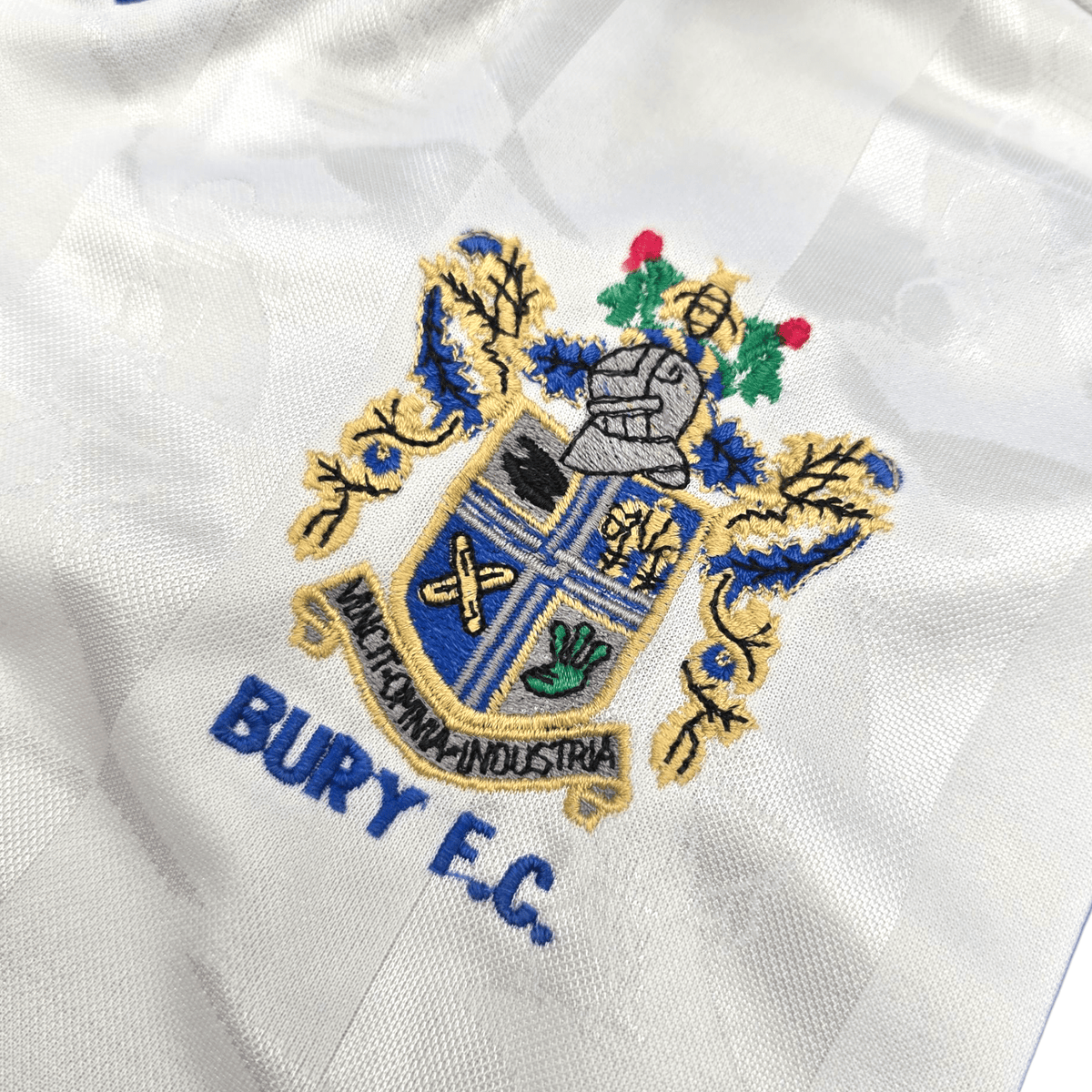 1999/01 Bury FC Home Football Shirt (L) Diadora - Football Finery - FF301322