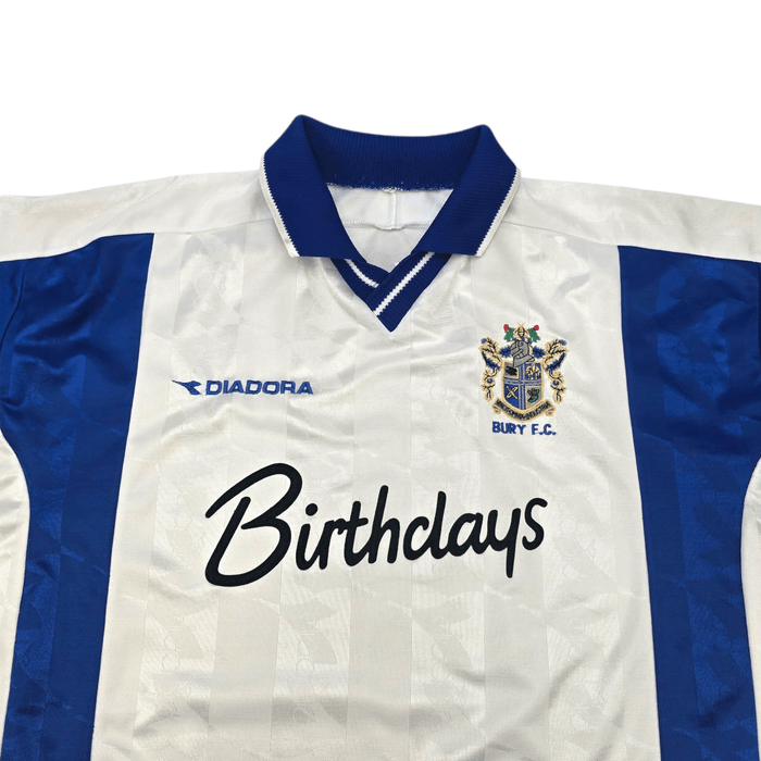 1999/01 Bury FC Home Football Shirt (L) Diadora - Football Finery - FF301322