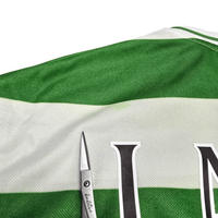 1999/01 Celtic Home Football Shirt (M) Umbro 7 Larsson - Football Finery - FF302168