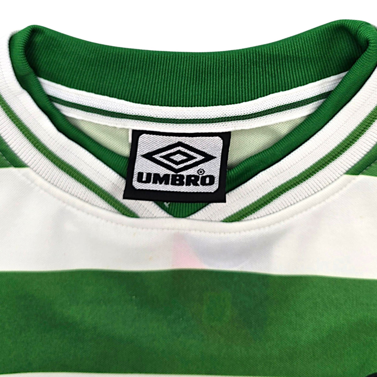 1999/01 Celtic Home Football Shirt (S) Umbro - Football Finery - FF306823