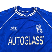 1999/01 Chelsea Home Football Shirt (M) Umbro - Football Finery - FF304188