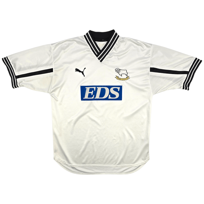 1999/01 Derby County Home Football Shirt (XL) Puma - Football Finery - FF301321