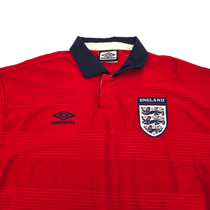 1999/01 England Away Football Shirt (M) Umbro - Football Finery - FF301082