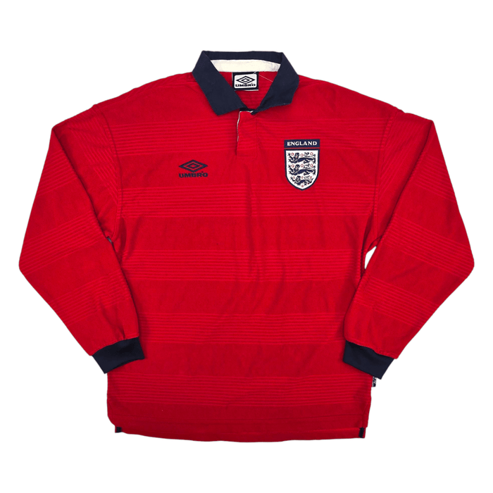 1999/01 England Away Football Shirt (M) Umbro - Football Finery - FF301082