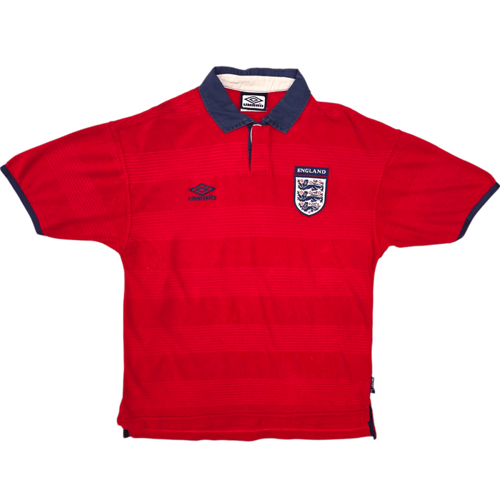 1999/01 England Away Football Shirt (M) Umbro - Football Finery - FF304830