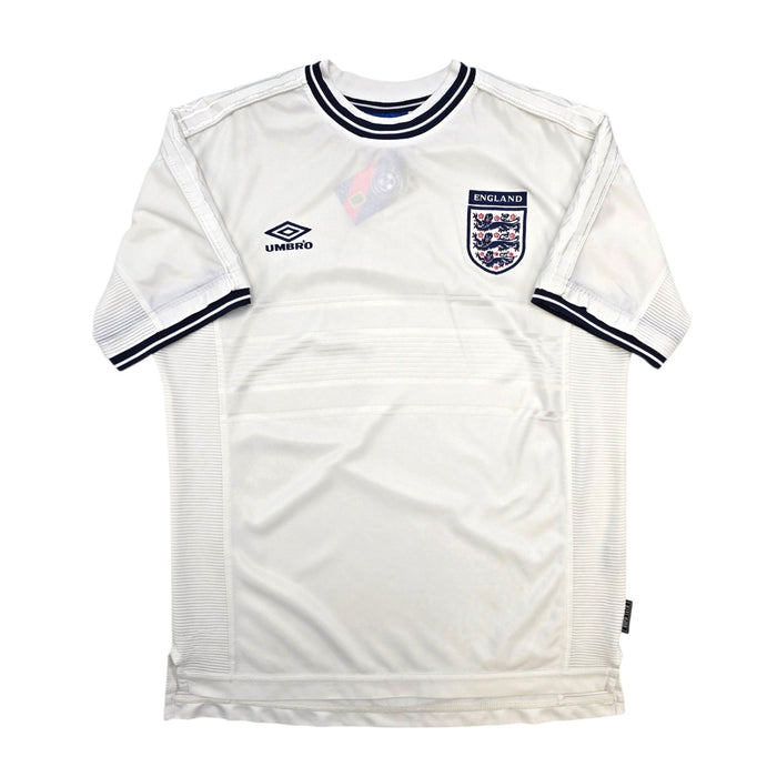 1999/01 England Home Football Shirt (L) Umbro - Football Finery - FF307684