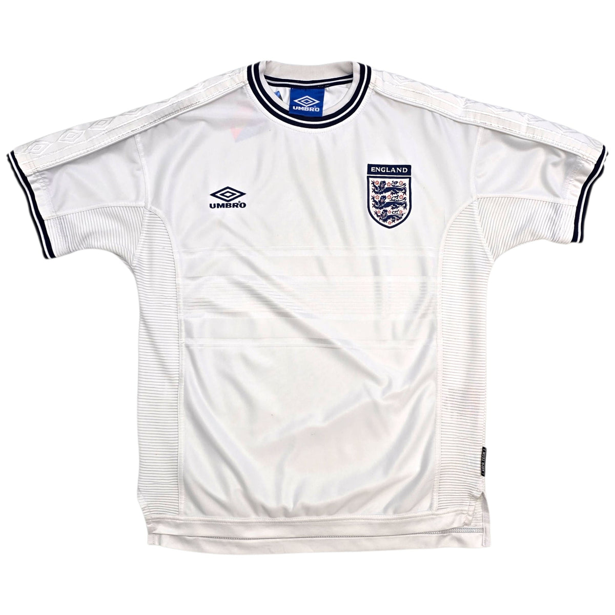 1999/01 England Home Football Shirt (M) Umbro - Football Finery - FF304818