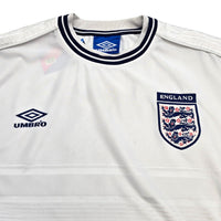 1999/01 England Home Football Shirt (M) Umbro - Football Finery - FF304818