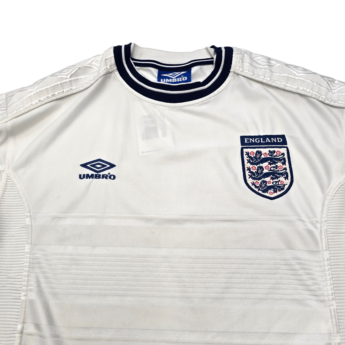 1999/01 England Home Football Shirt (M) Umbro - Football Finery - FF304820