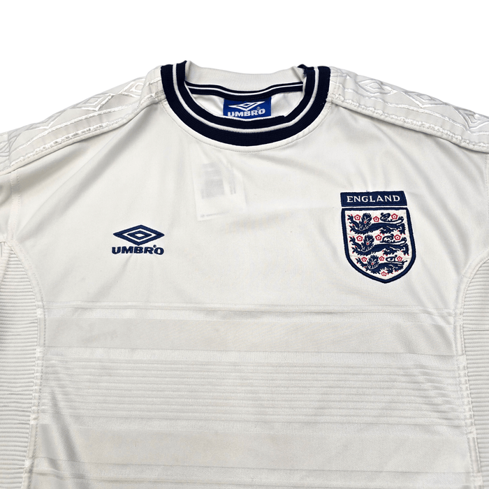 1999/01 England Home Football Shirt (M) Umbro - Football Finery - FF304820