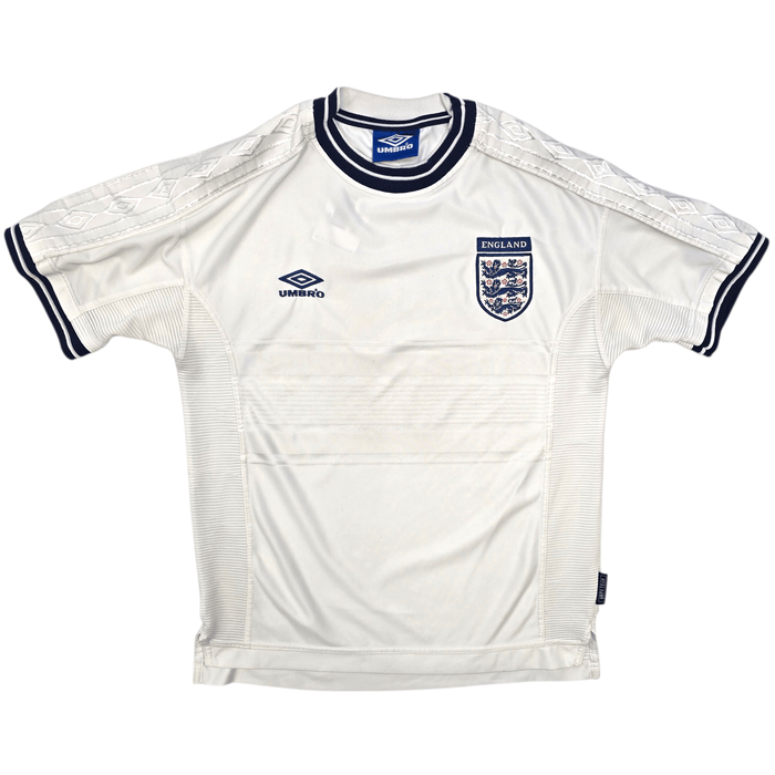 1999/01 England Home Football Shirt (M) Umbro - Football Finery - FF304820