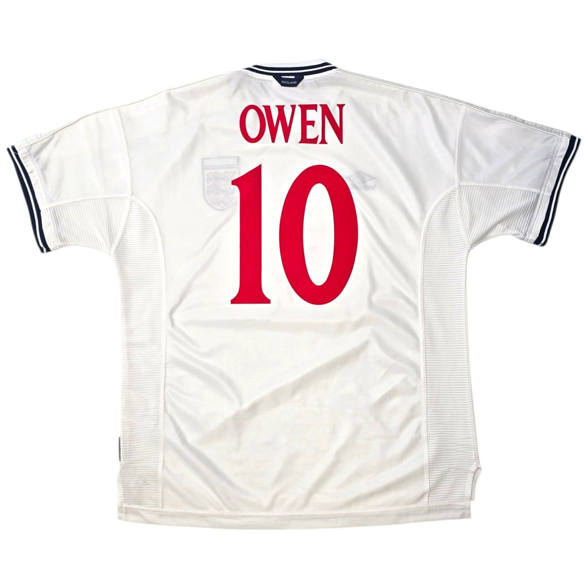 1999/01 England Home Football Shirt (XL) Umbro 10 Owen - Football Finery - FF304791