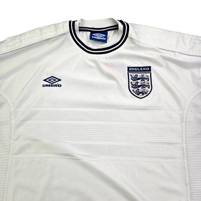 1999/01 England Home Football Shirt (XL) Umbro - Football Finery - FF203542