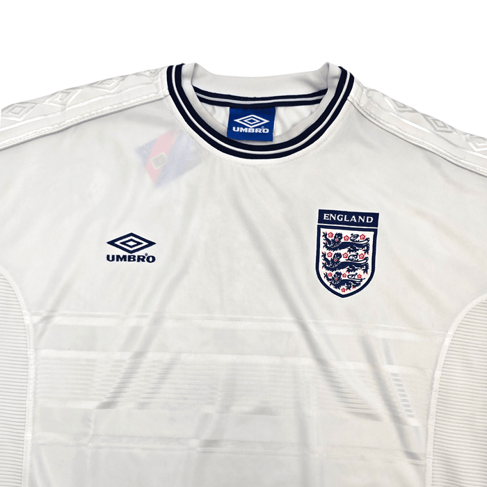 1999/01 England Home Football Shirt (XL) Umbro - Football Finery - FF304207