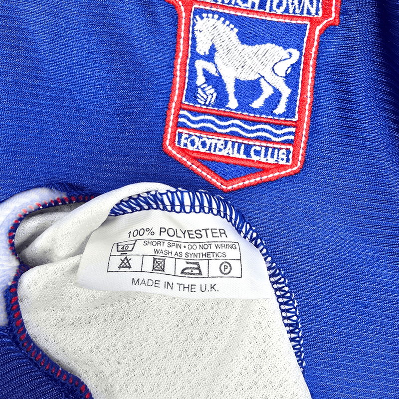 1999/01 Ipswich Town Home Football Shirt (L) Punch - Football Finery - FF300081
