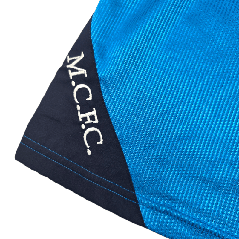1999/01 Manchester City Home Football Shirt (XL) Le Coq Sportif 10 Goater - Football Finery - FF301390