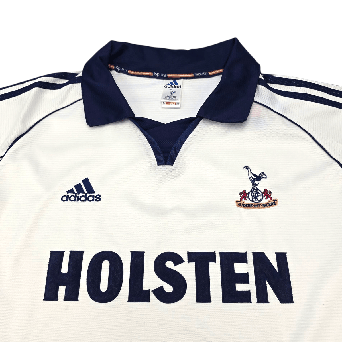 1999/01 Tottenham Hotspur Home Football Shirt (2XL) Adidas - Football Finery - FF301014