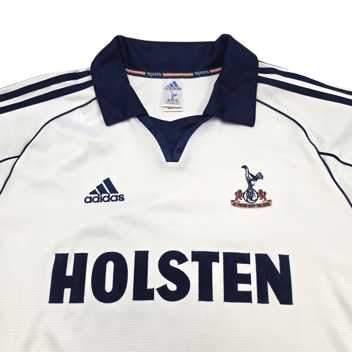 1999/01 Tottenham Hotspur Home Football Shirt (L) Adidas - Football Finery - FF303609
