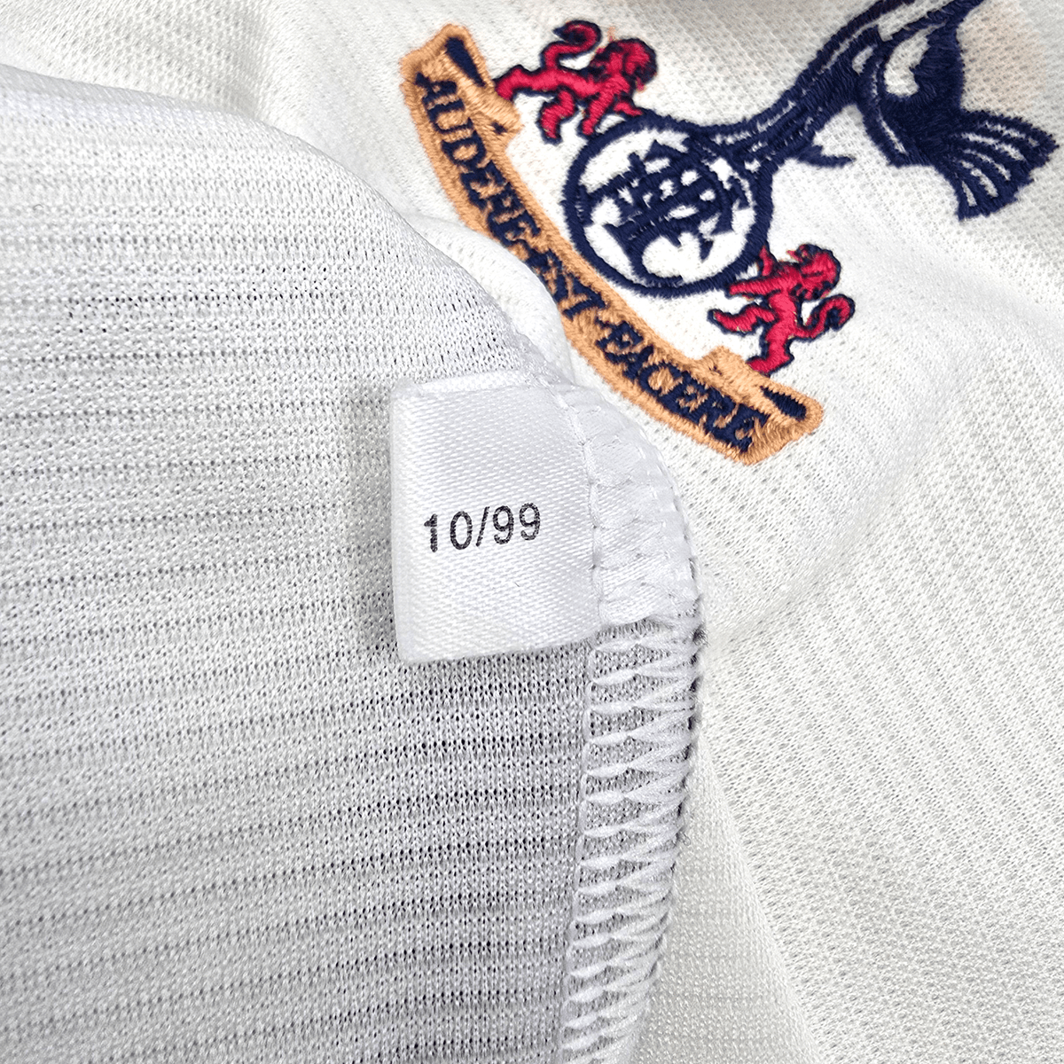 1999/01 Tottenham Hotspur Home Football Shirt (L) Adidas - Football Finery - FF303609