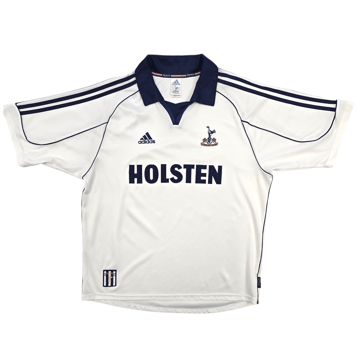 1999/01 Tottenham Hotspur Home Football Shirt (L) Adidas - Football Finery - FF303609