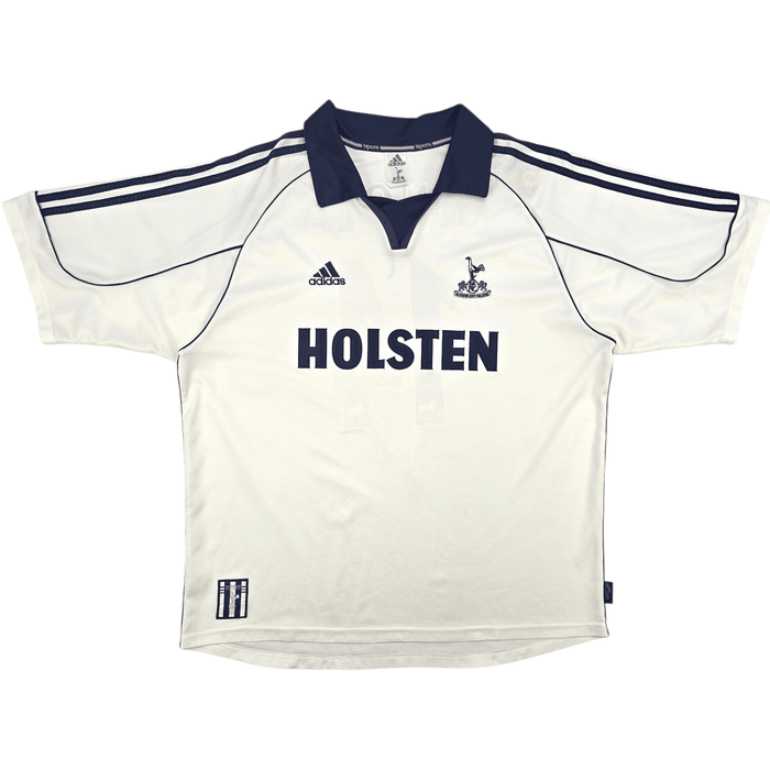 1999/01 Tottenham Hotspur Home Football Shirt (XL) Adidas 14 Ginola - Football Finery - FF302942