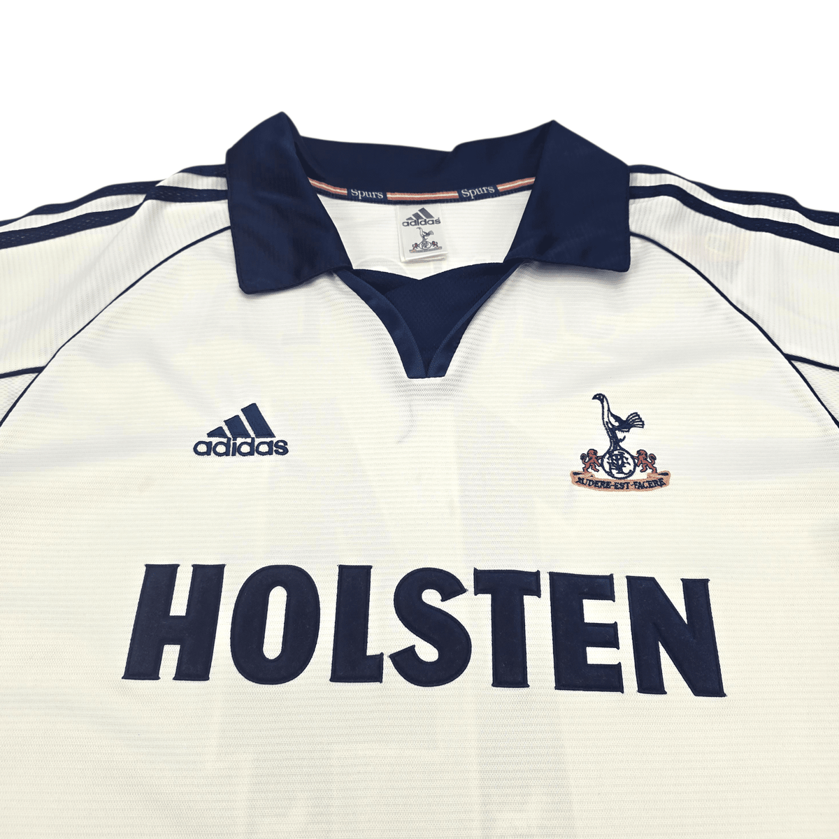 1999/01 Tottenham Hotspur Home Football Shirt (XL) Adidas 14 Ginola - Football Finery - FF302942