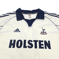 1999/01 Tottenham Hotspur Home Football Shirt (XL) Adidas 14 Ginola - Football Finery - FF302942