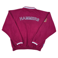1999/01 West Ham Sweatshirt (XL) FILA - Football Finery - FF300402