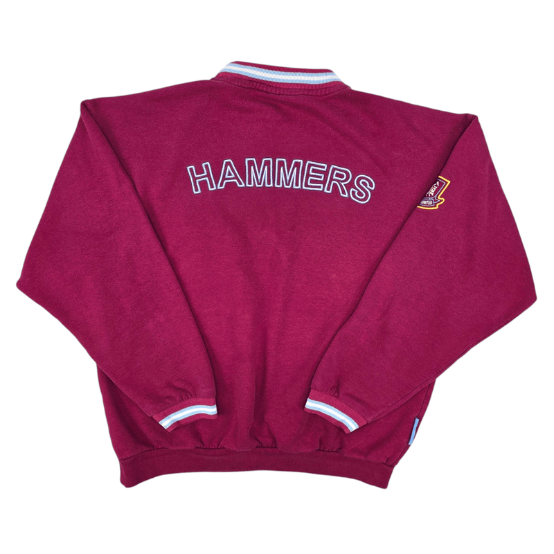 1999/01 West Ham Sweatshirt (XL) FILA - Football Finery - FF300402