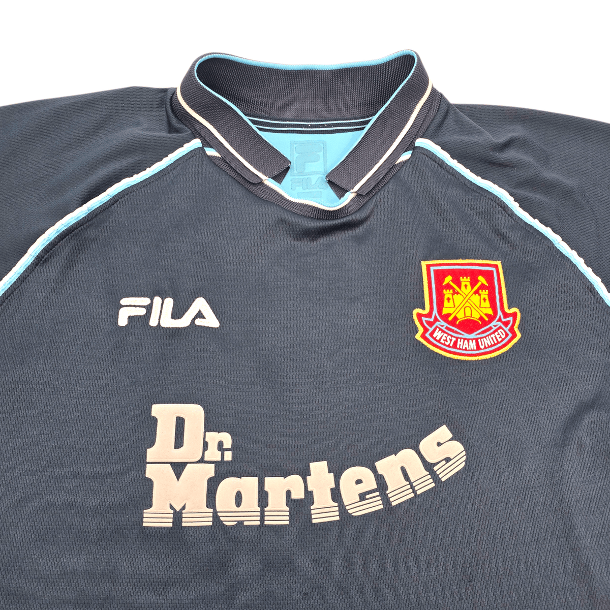 1999/01 West Ham United Third Football Shirt (XL) FILA 10 Di Canio - Football Finery - FF303000