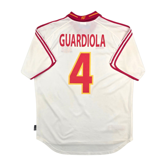 1999/02 Spain Third Football Shirt (L) Adidas 4 Guardiola - Football Finery - FF306127