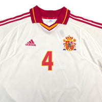 1999/02 Spain Third Football Shirt (L) Adidas 4 Guardiola - Football Finery - FF306127