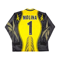 1999/2000 Atletico Madrid Goal Keeper Football Shirt (L) Reebok # 1 Molina - Football Finery - FF202670