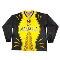 1999/2000 Atletico Madrid Goal Keeper Football Shirt (L) Reebok # 1 Molina - Football Finery - FF202670