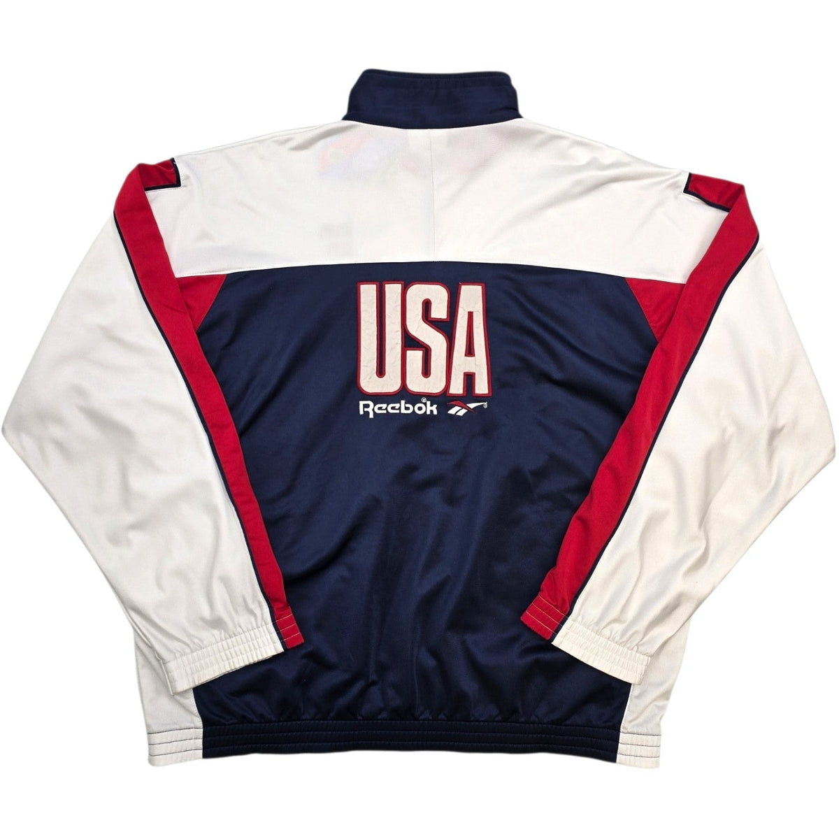 2000 USA Training Jacket (L) Reebok (Olympic Team) - Football Finery - FF308216