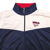 2000 USA Training Jacket (L) Reebok (Olympic Team) - Football Finery - FF308216