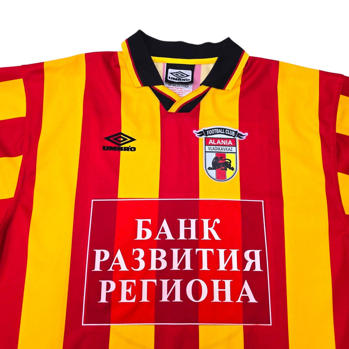 2000/01 Alania Vladikavkaz Home Football Shirt (XL) Umbro - Football Finery - FF305013