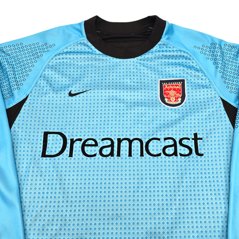 2000/01 Arsenal Goal Keeper Football Shirt (L) Nike 1 Seaman - Football Finery - FF302713