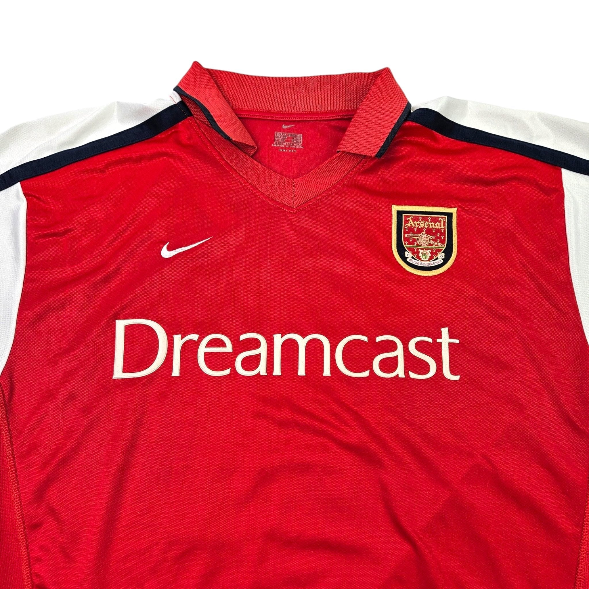 2000 01 Arsenal Home Football Shirt XL Nike 14 Henry – Football Finery