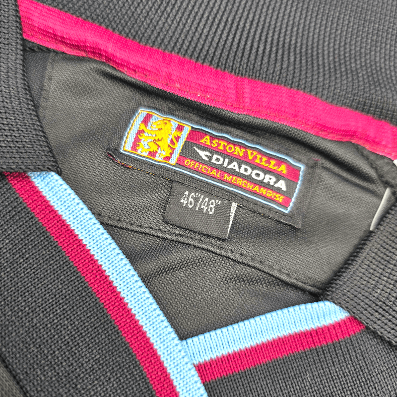 2000/01 Aston Villa Away Football Shirt (XL) Diadora 9 Dublin - Football Finery - FF301720