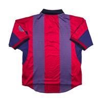 2000/01 Barcelona Home Football Shirt (S) Nike - Football Finery - FF303522