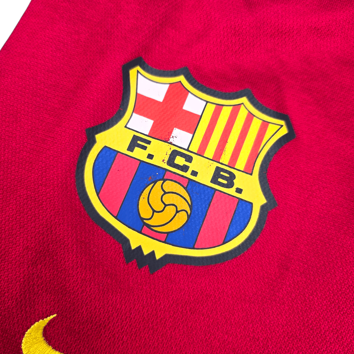 2000/01 Barcelona Home Football Shirt (XL) Nike 16 Xavi (Basic) - Football Finery - FF302041