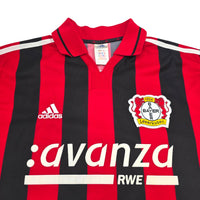 2000/01 Bayer Leverkusen Home Football Shirt (L) Adidas - Football Finery - FF307028