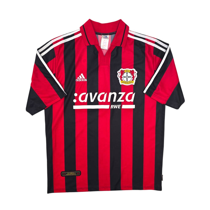 2000/01 Bayer Leverkusen Home Football Shirt (L) Adidas - Football Finery - FF307028