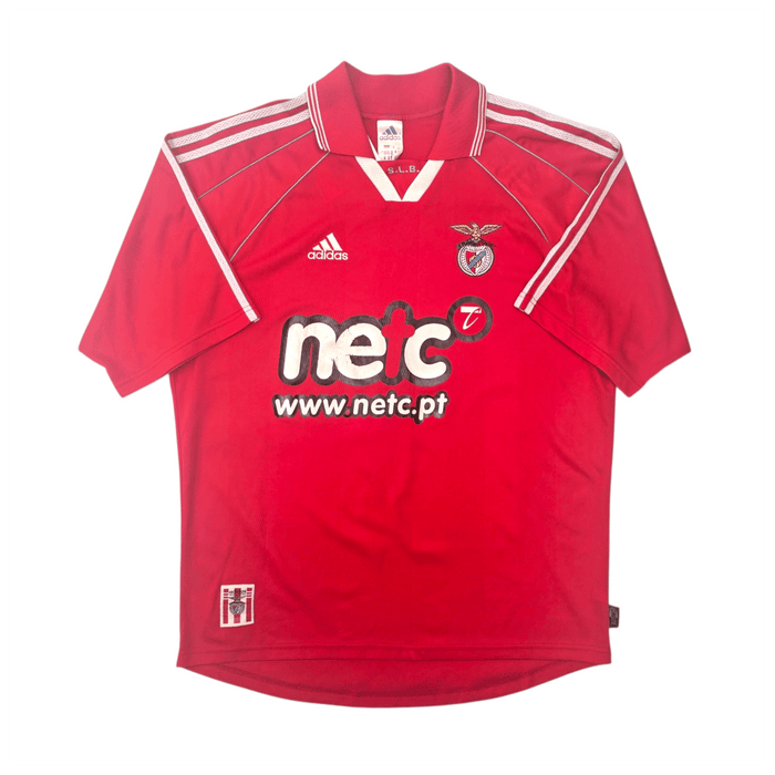 2000/01 Benfica Home Football Shirt (L) Adidas - Football Finery - FF304920