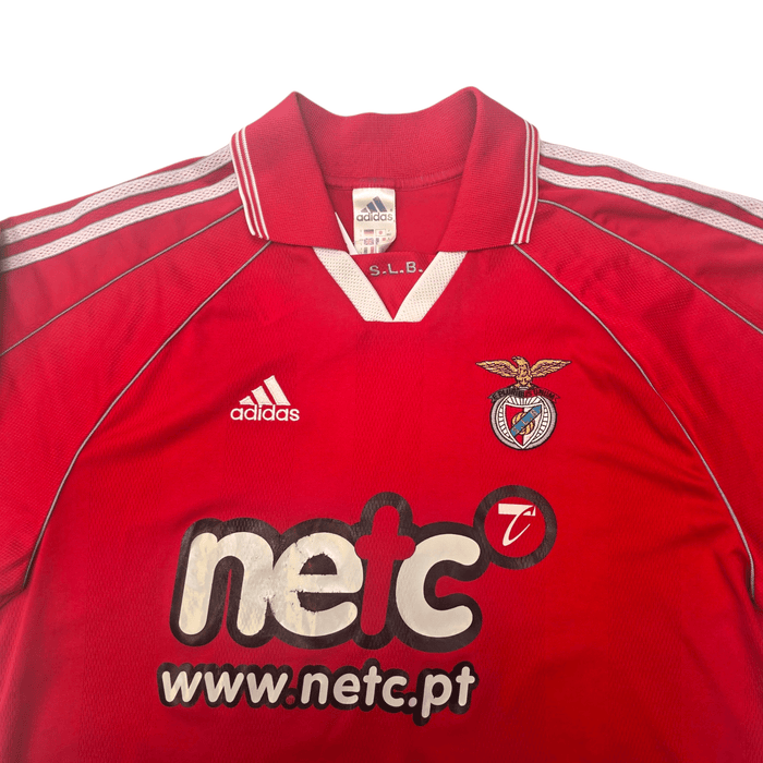 2000/01 Benfica Home Football Shirt (L) Adidas - Football Finery - FF304920