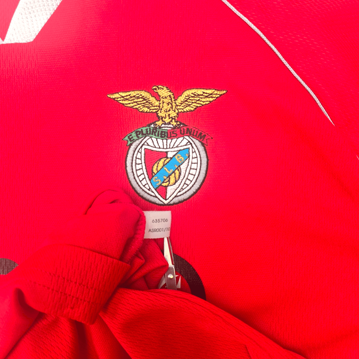 2000/01 Benfica Home Football Shirt (L) Adidas - Football Finery - FF304920