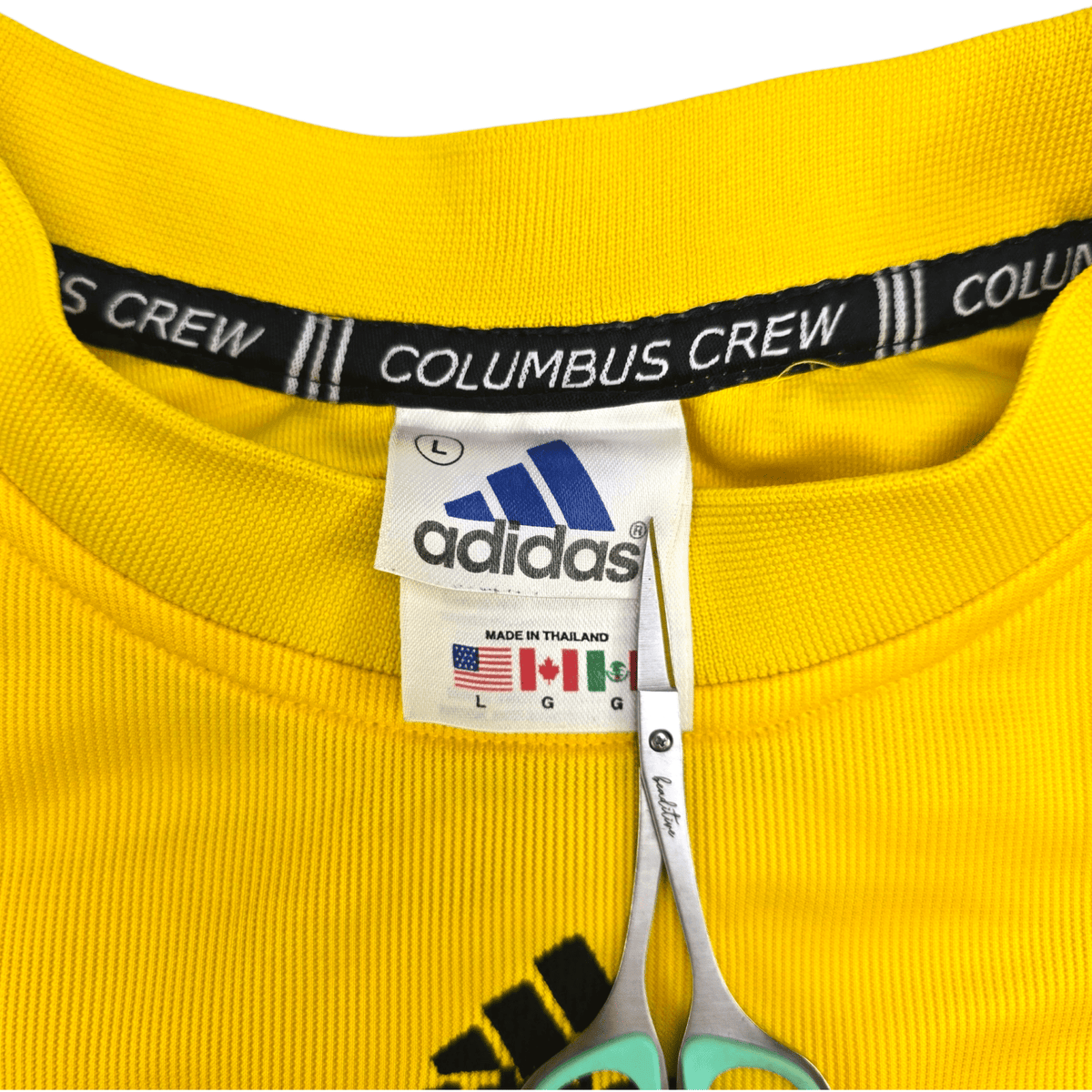 2000/01 Columbus Crew Home Football Shirt (L) Adidas - Football Finery - FF302678