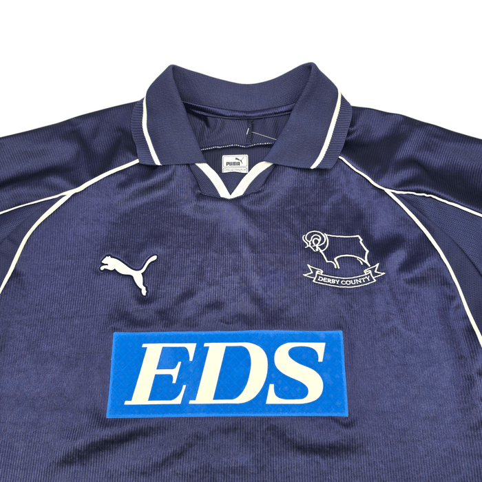 2000/01 Derby County Away Football Shirt (L) Puma - Football Finery - FF301291